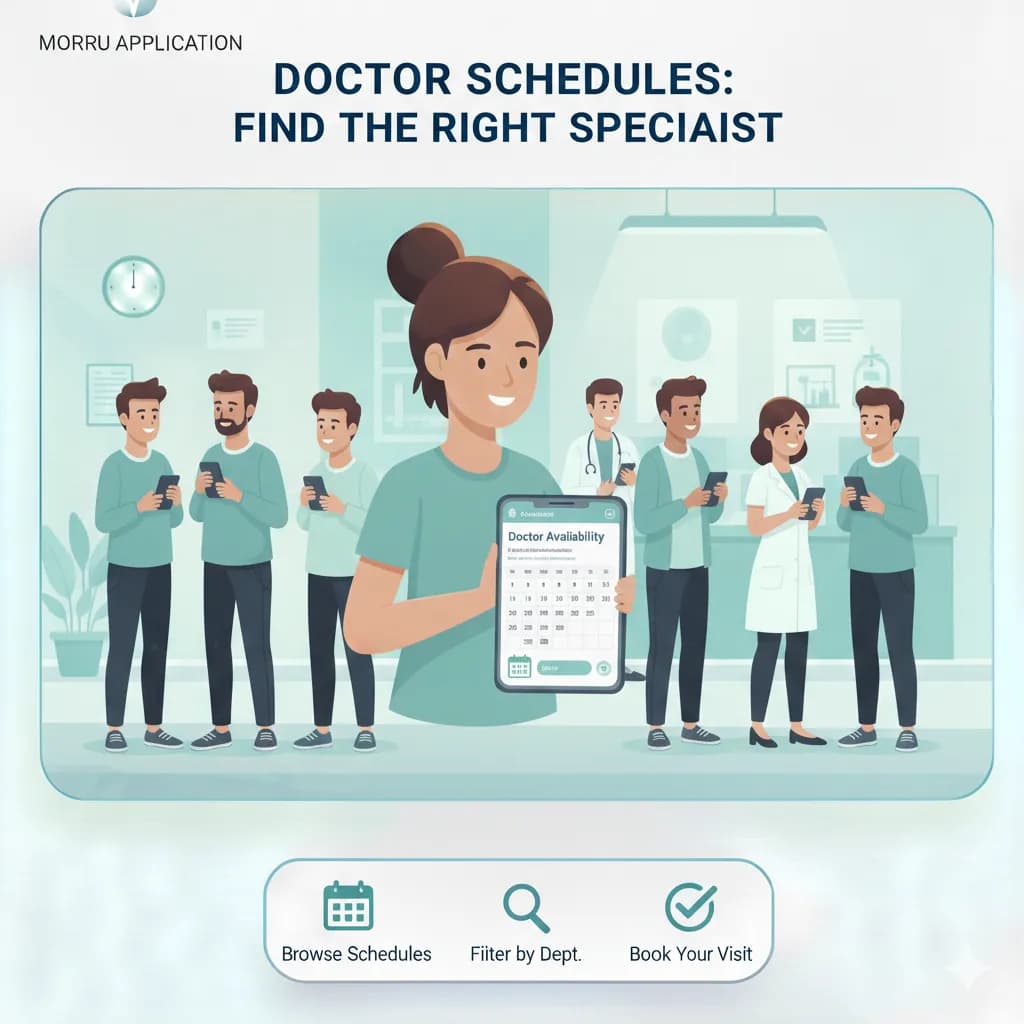 2. ปฏิทินแพทย์หลายสาขา เชื่อมคิวอัตโนมัติ