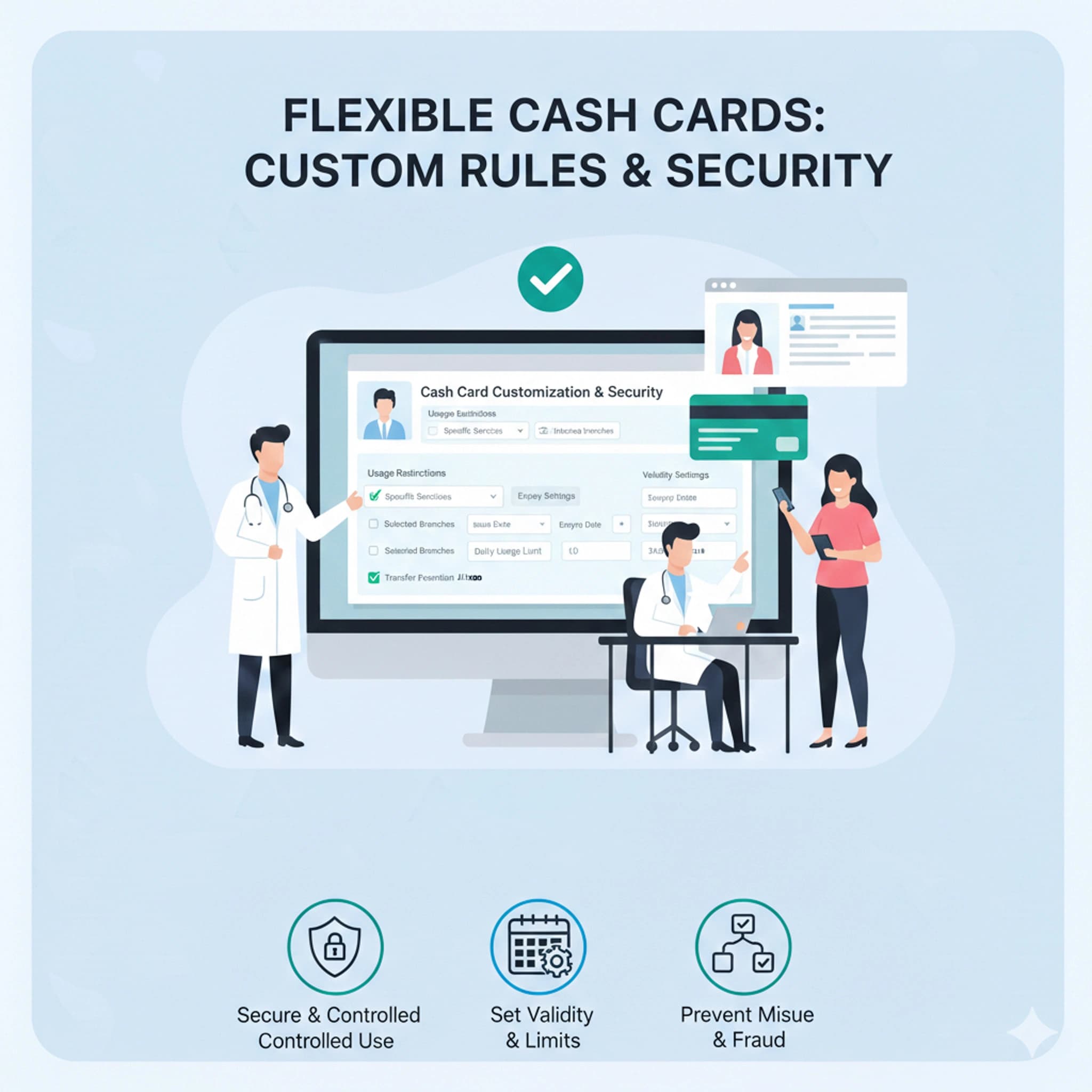 2. กฎการใช้งานที่ยืดหยุ่นและปลอดภัย