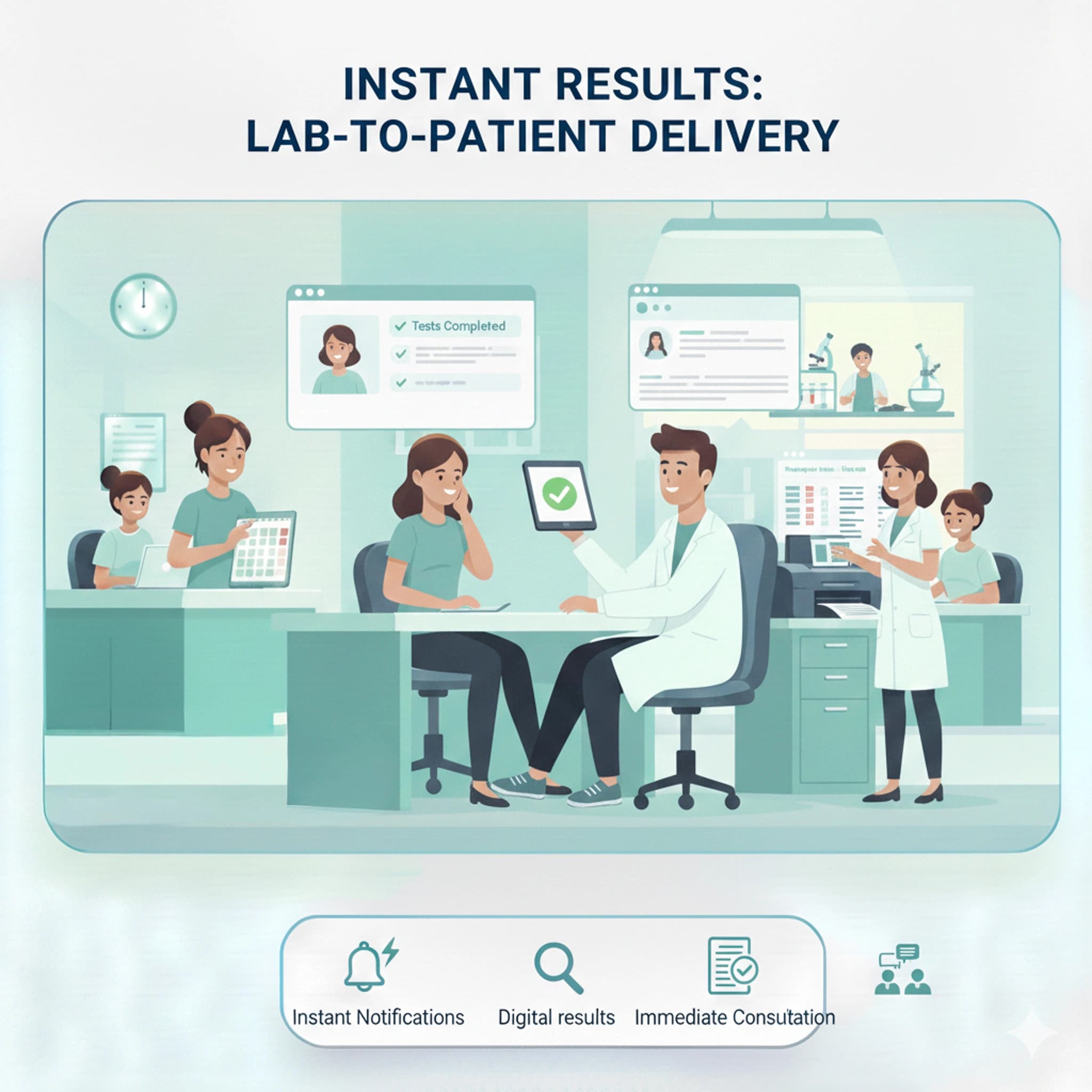 3.แจ้งเตือนผลและติดตามเคสทันที