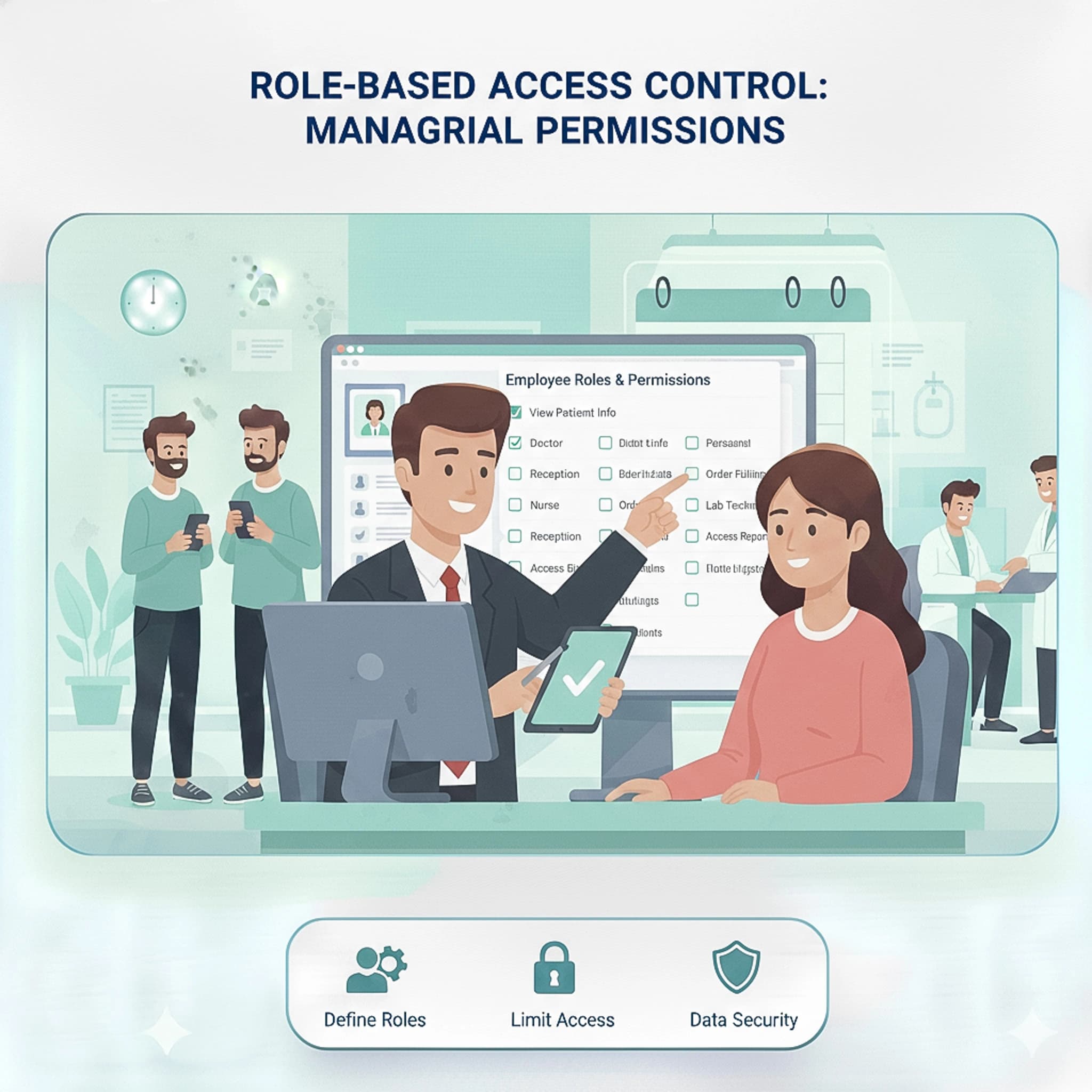 1. การอนุญาตตามบทบาท