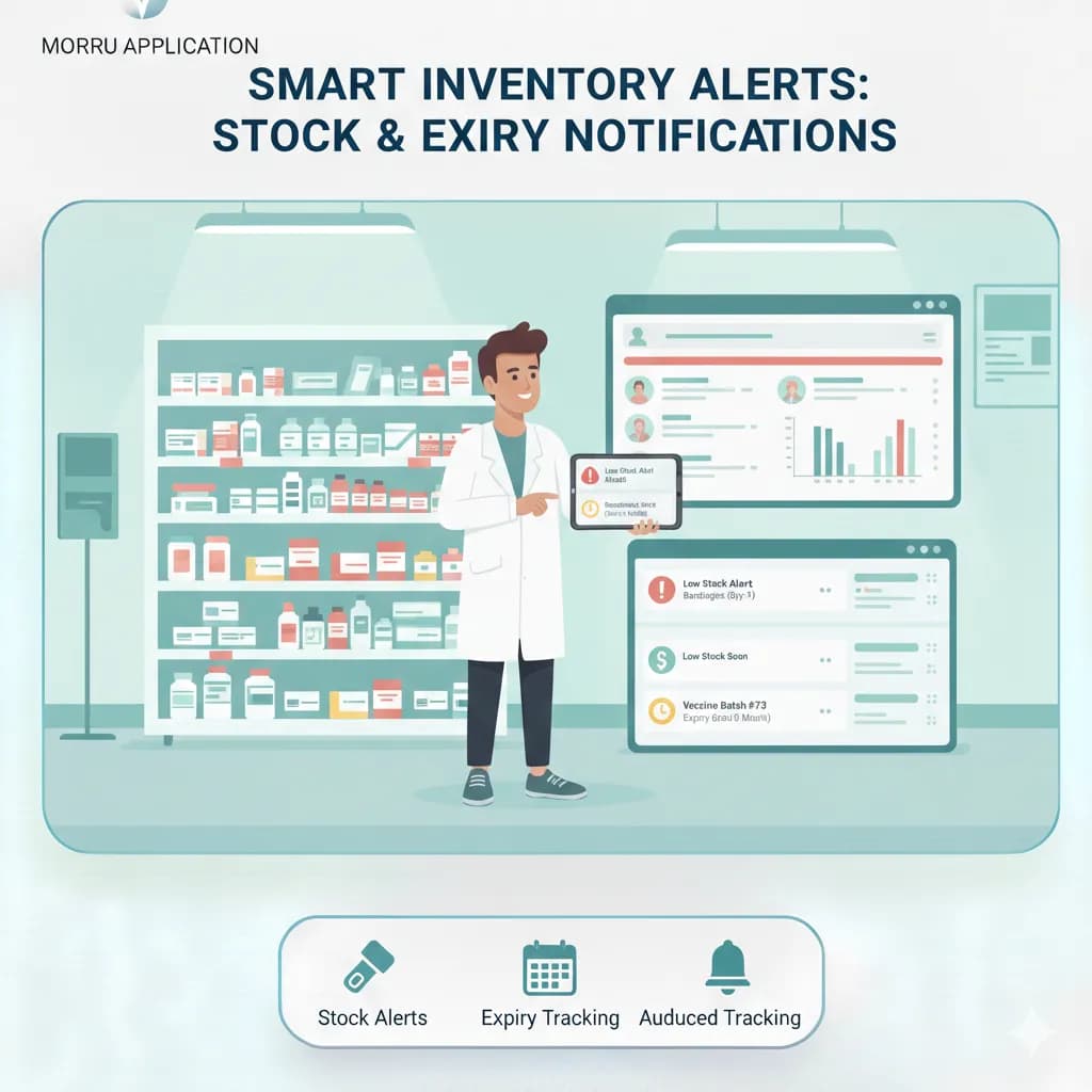 2.ระบบสต็อกขั้นต่ำและสูงสุด และวันหมดอายุที่มีอยู่