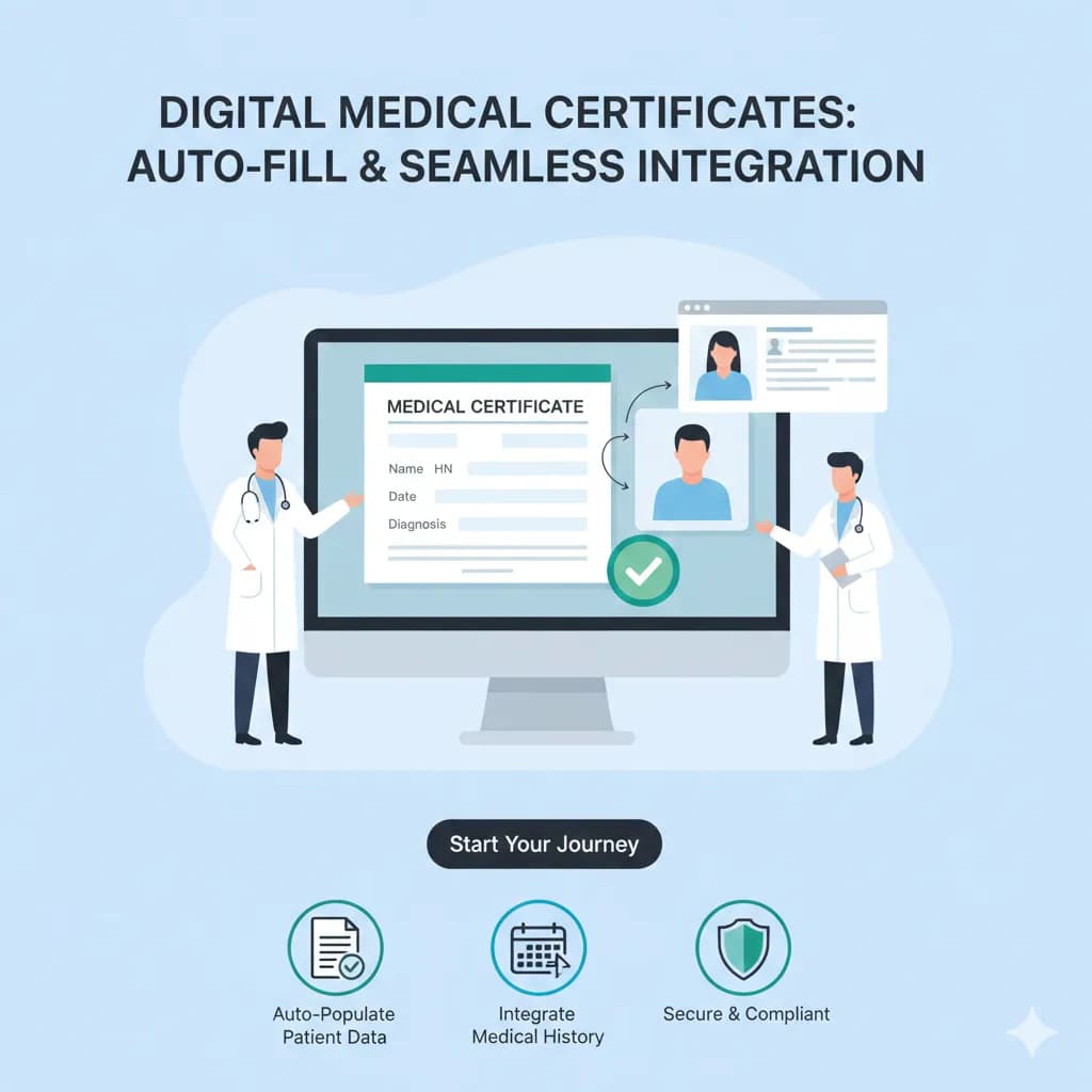 2. การกรอกข้อมูลอัตโนมัติจากประวัติ